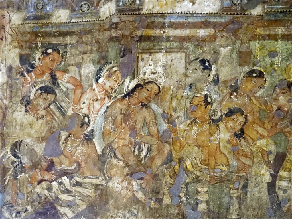Ajanta fresco for the full heritage itinerary